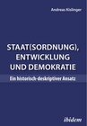 Buchcover Staat(sordnung), Entwicklung und Demokratie