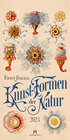 Buchcover Kunst-Formen der Natur - Ernst Haeckel - Kalender 2024