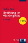 Buchcover Einführung ins Mittelenglische