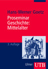 Buchcover Proseminar Geschichte: Mittelalter