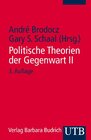 Buchcover Politische Theorien der Gegenwart. Eine Einführung