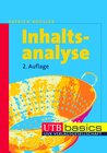 Buchcover Inhaltsanalyse