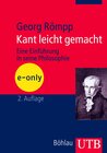 Buchcover Kant leicht gemacht
