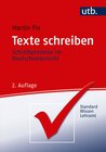 Buchcover Texte schreiben