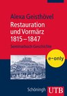 Buchcover Restauration und Vormärz 1815-1847