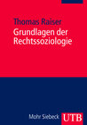 Buchcover Grundlagen der Rechtssoziologie