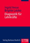 Buchcover Diagnostik für Lehrkräfte
