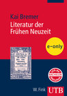 Buchcover Literatur der Frühen Neuzeit