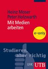 Buchcover Mit Medien arbeiten
