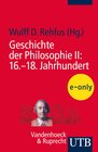 Buchcover Geschichte der Philosophie II: 16.–18. Jahrhundert