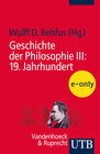 Buchcover Geschichte der Philosophie III: 19. Jahrhundert