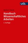 Buchcover Handbuch Wissenschaftliches Arbeiten