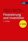 Buchcover Finanzierung und Investition