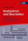 Buchcover Analysieren und Beurteilen