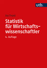 Buchcover Statistik für Wirtschaftswissenschaftler
