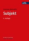 Buchcover Subjekt