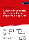 Buchcover Ausgewählte Schriften zur Philosophie der Logik und der Sprache