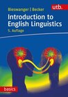 Buchcover Introduction to English Linguistics