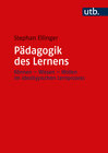 Buchcover Pädagogik des Lernens