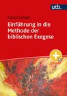 Buchcover Einführung in die Methode der biblischen Exegese