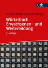 Buchcover Wörterbuch Erwachsenen- und Weiterbildung