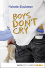Buchcover Boys Don't Cry