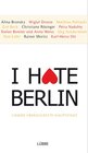 Buchcover I hate Berlin