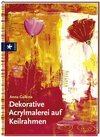 Buchcover Dekorative Acrylmalerei auf Keilrahmen