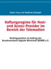Buchcover Haftungsregime für Host- und Access-Provider im Bereich der Telemedien