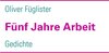 Buchcover Fünf Jahre Arbeit