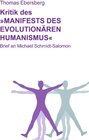 Buchcover Kritik des Manifests des evolutionären Humanismus