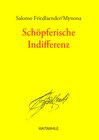 Buchcover Schöpferische Indifferenz