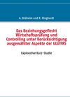 Buchcover Das Beziehungsgeflecht Wirtschaftsprüfung und Controlling unter Berücksichtigung ausgewählter Aspekte der IAS/IFRS