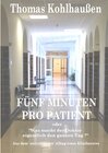 Buchcover Fünf Minuten pro Patient