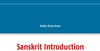 Buchcover Sanskrit Introduction