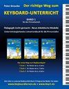Buchcover Der richtige Weg zum Keyboard-Unterricht - Band 1