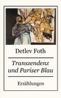 Buchcover Transzendenz und Pariser Blau
