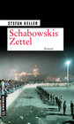Buchcover Schabowskis Zettel