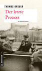 Buchcover Der letzte Prozess