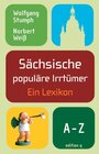 Buchcover Sächsische populäre Irrtümer