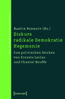 Buchcover Diskurs - radikale Demokratie - Hegemonie