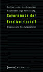 Buchcover Governance der Kreativwirtschaft
