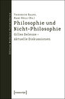 Buchcover Philosophie und Nicht-Philosophie
