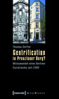 Buchcover Gentrification in Prenzlauer Berg?