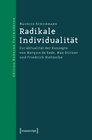 Buchcover Radikale Individualität