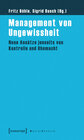 Buchcover Management von Ungewissheit