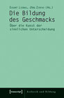 Buchcover Die Bildung des Geschmacks