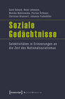 Buchcover Soziale Gedächtnisse