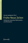 Buchcover Frühe Neue Zeiten