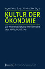 Buchcover Kultur der Ökonomie